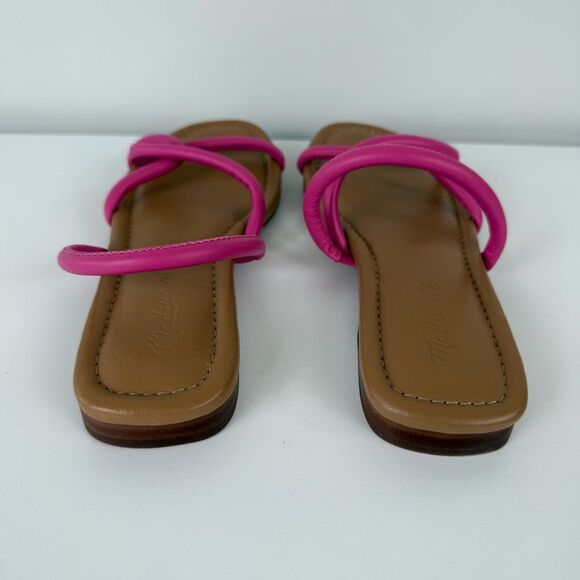Madewell The Amel Slides Raspberry Frosting  Women’s Size 8 Styke NK019 - Picture 7 of 10